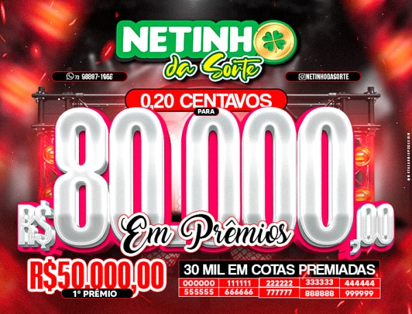 SORTEIO 23:00H LOTERIA NACIONAL 